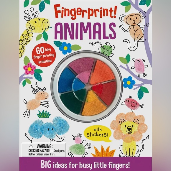 Fingerprint Animals Big Ideas For Busy Little Fingers - Picture 1 of 5